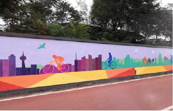 南华墙体彩绘-围墙