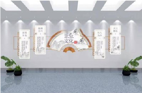 南华企业文化墙设计的核心要素。