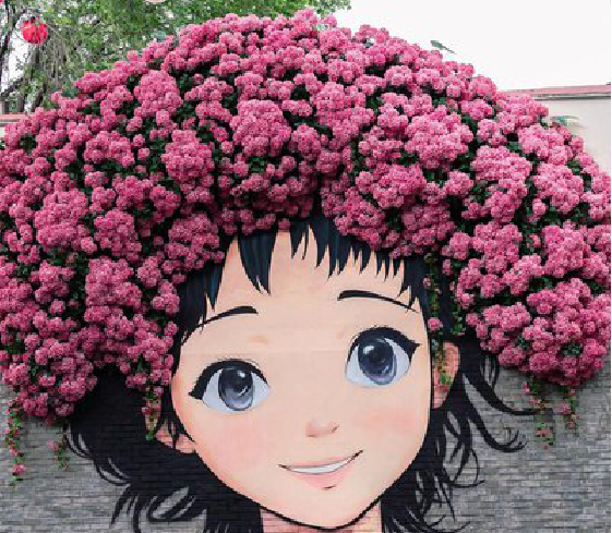 南华墙体彩绘-网红墙打卡