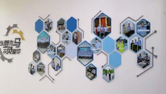 南华文化墙最常见的做法。