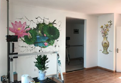 南华墙体彩绘相比墙纸的优势。