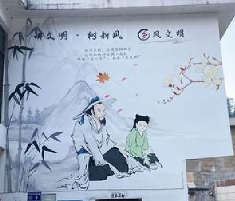 南华分享几个墙绘保养知识。