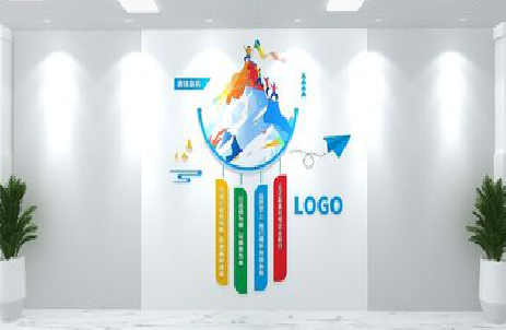 南华公司企业形象墙的工艺材料有哪些？